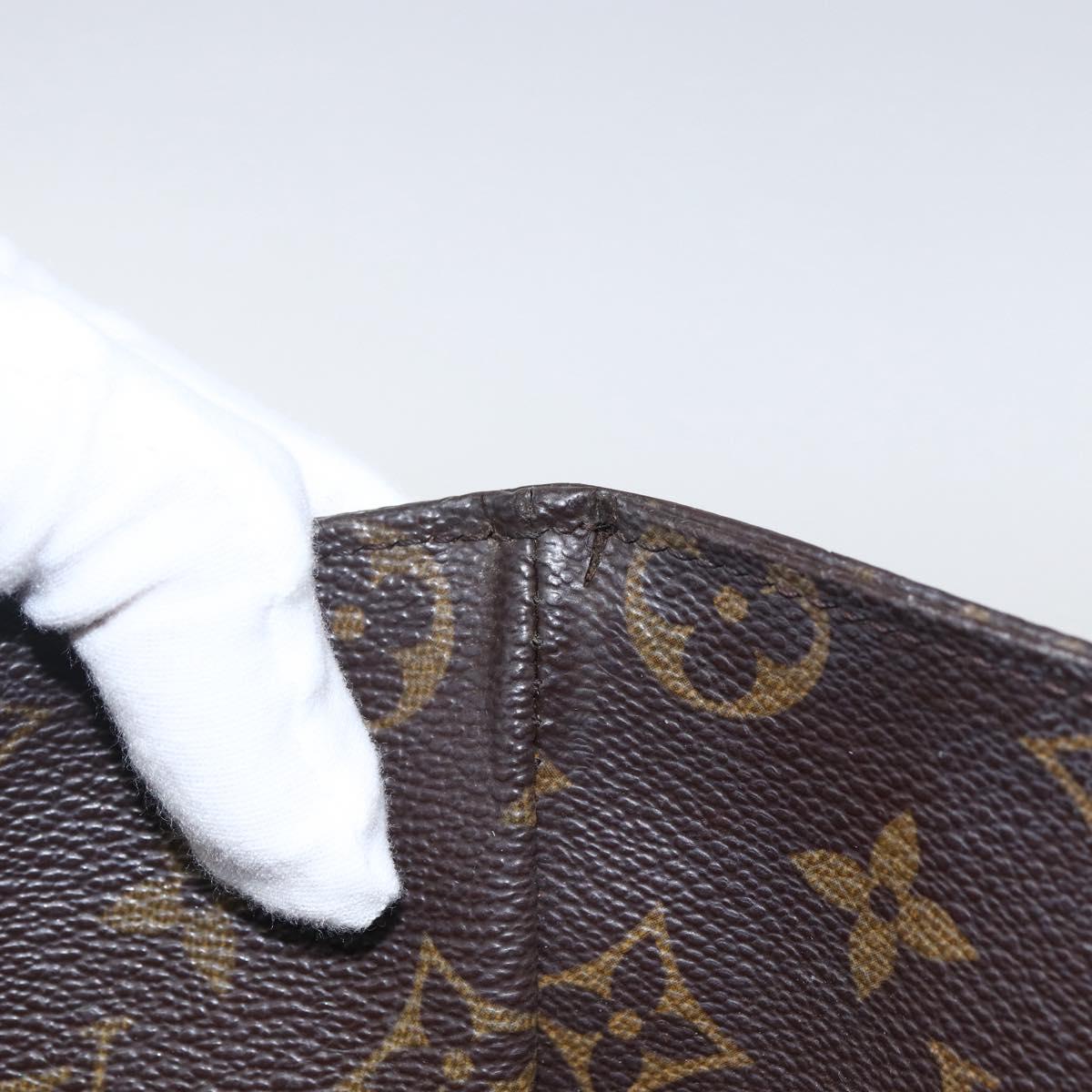 LOUIS VUITTON Monogram Sac Shopping Tote Bag M51108 LV Auth 169105