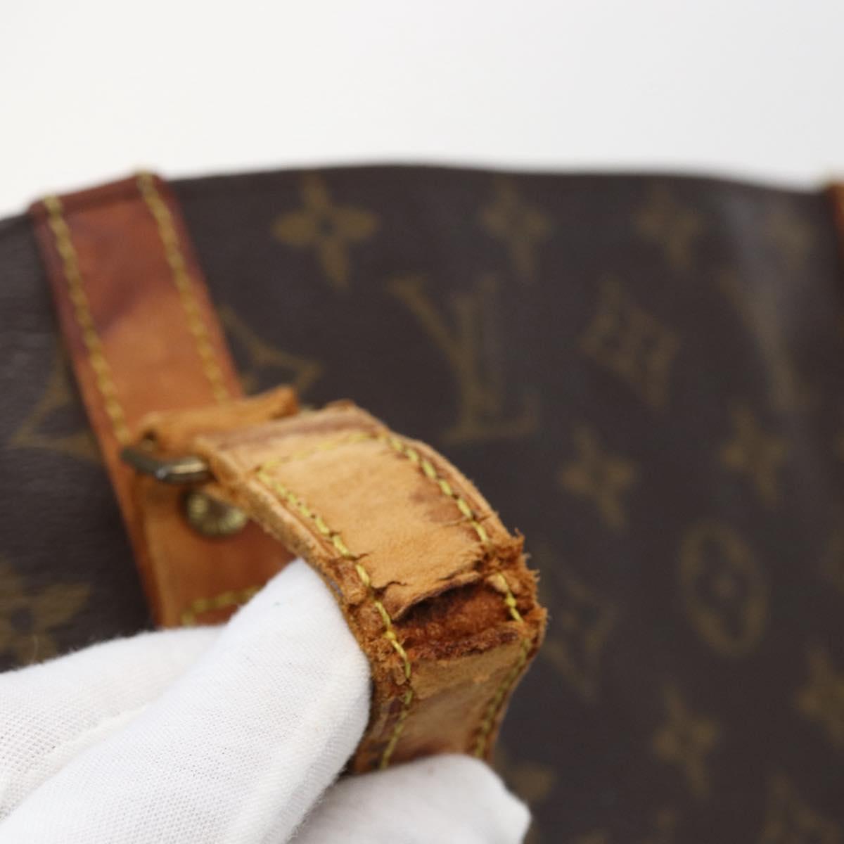 LOUIS VUITTON Monogram Sac Shopping Tote Bag M51108 LV Auth 169105