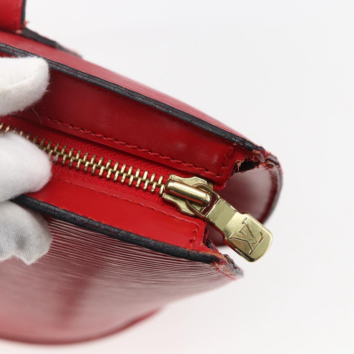 LOUIS VUITTON Epi Saint Jacques Shopping Shoulder Bag Red M52277 LV Auth 169112