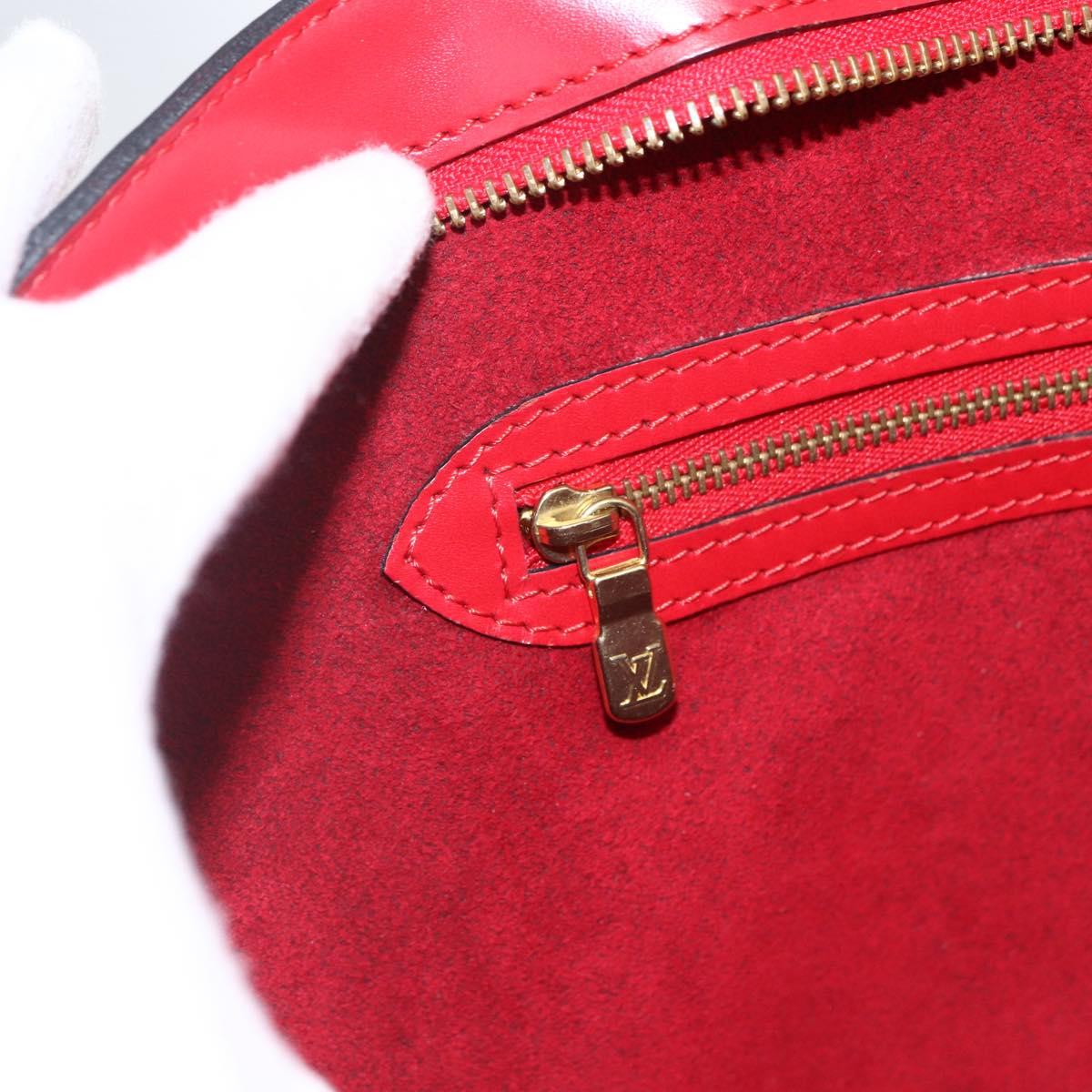 LOUIS VUITTON Epi Saint Jacques Shopping Shoulder Bag Red M52277 LV Auth 169112