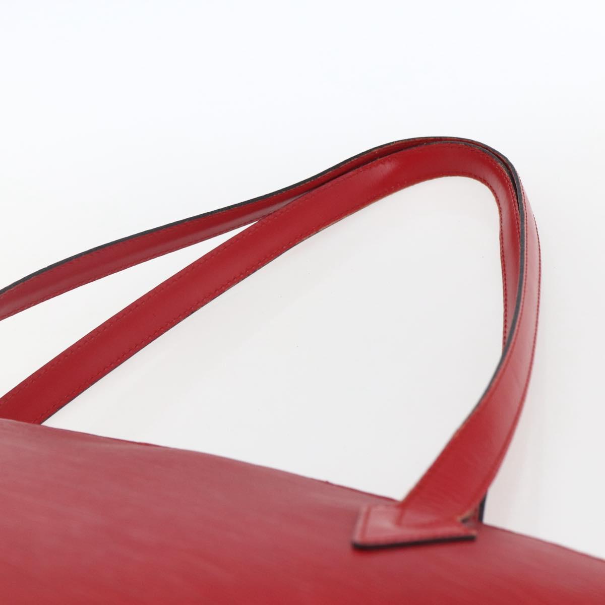 LOUIS VUITTON Epi Saint Jacques Shopping Shoulder Bag Red M52277 LV Auth 169112