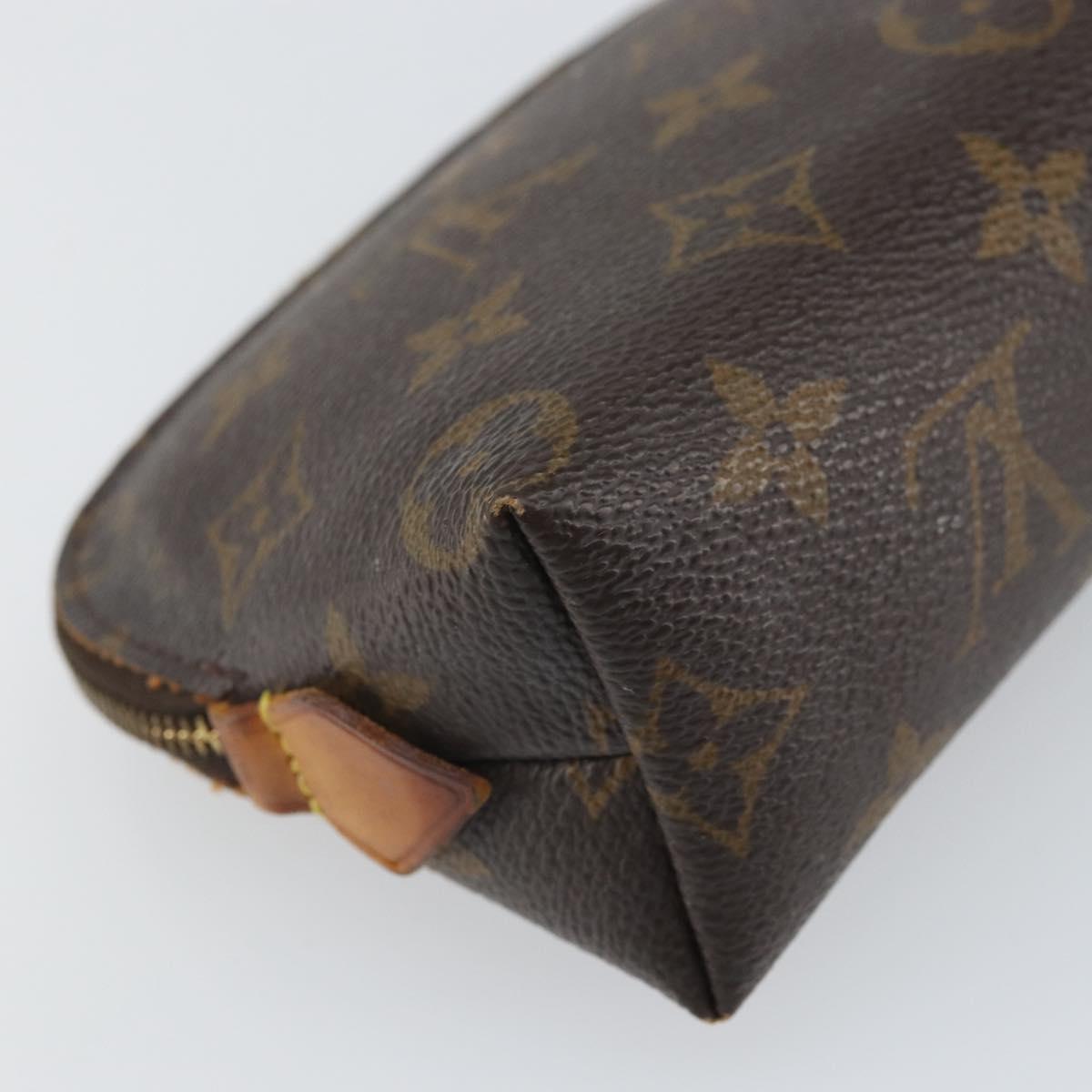 LOUIS VUITTON Monogram Pochette Cosmetic PM Pouch M43998 LV Auth 169122