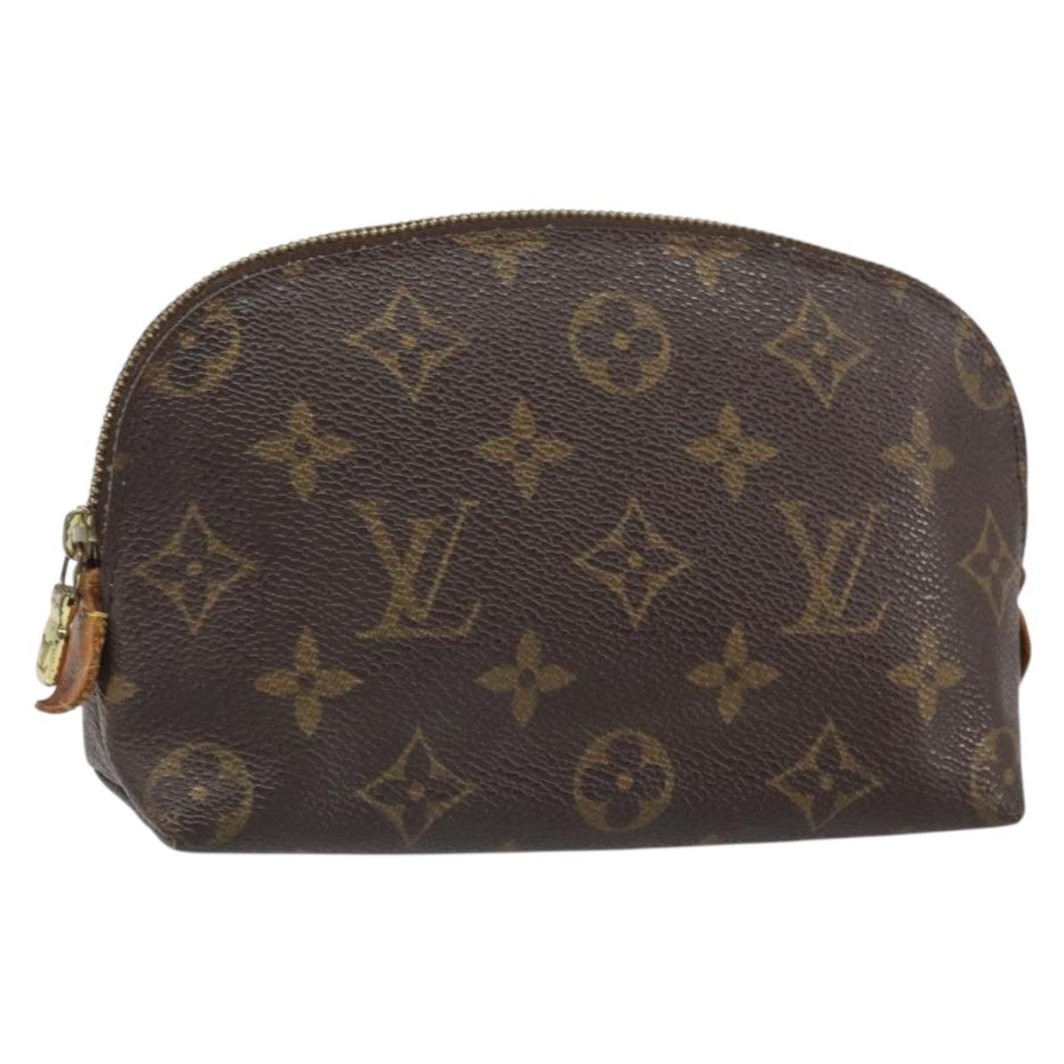 LOUIS VUITTON Monogram Pochette Cosmetic PM Pouch M43998 LV Auth 169125