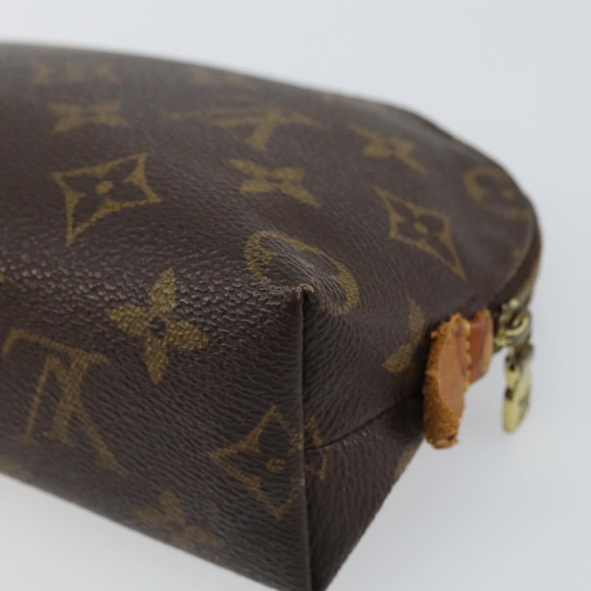 LOUIS VUITTON Monogram Pochette Cosmetic PM Pouch M43998 LV Auth 169125