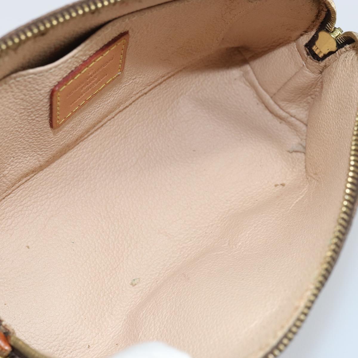 LOUIS VUITTON Monogram Pochette Cosmetic PM Pouch M43998 LV Auth 169125