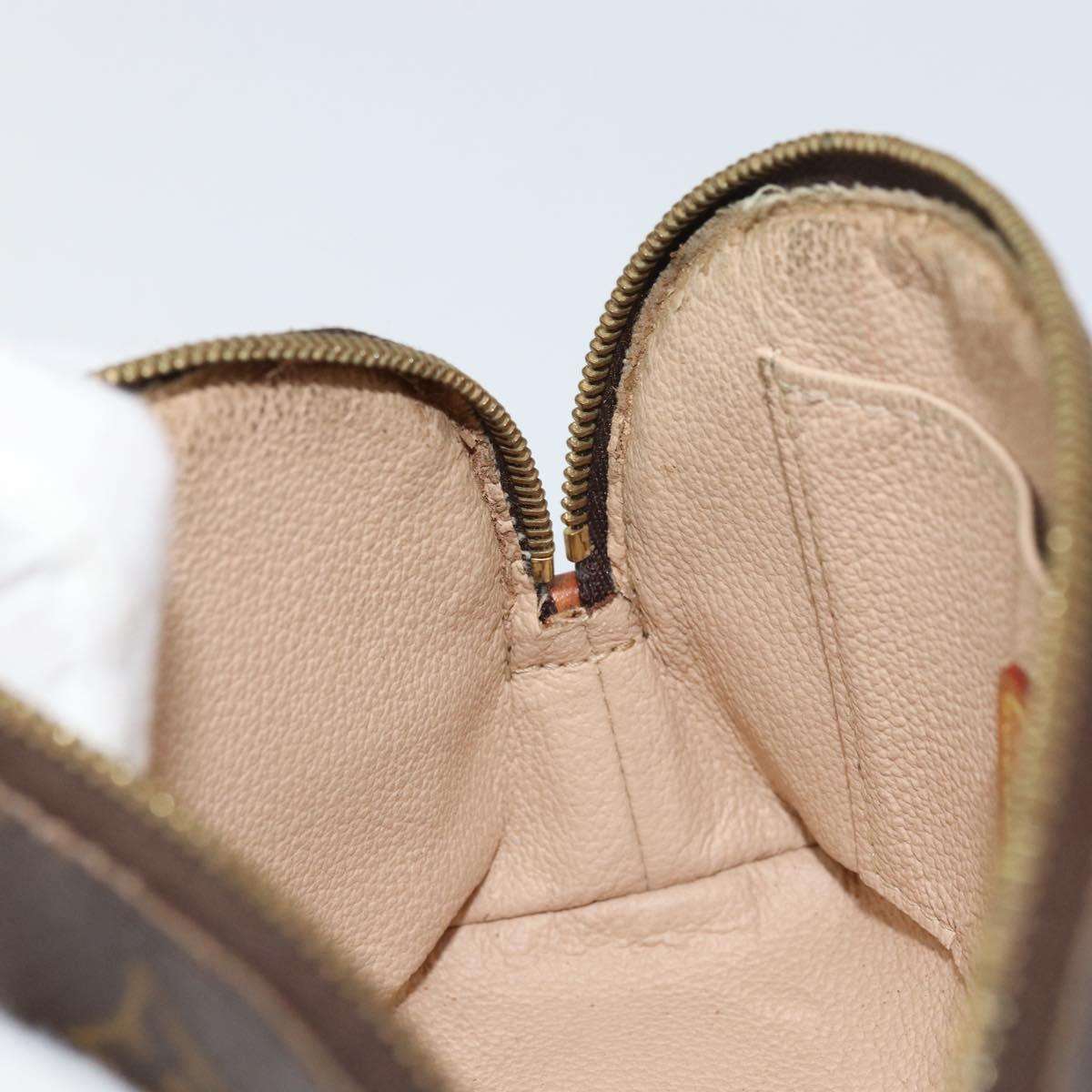 LOUIS VUITTON Monogram Pochette Cosmetic PM Pouch M43998 LV Auth 169125