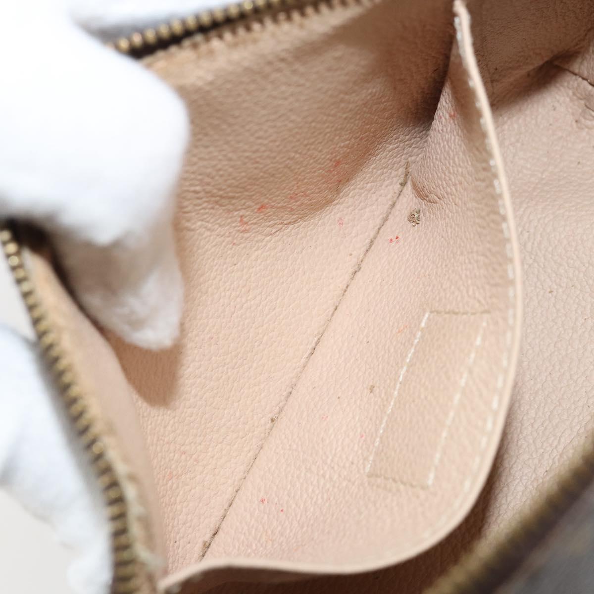 LOUIS VUITTON Monogram Pochette Cosmetic PM Pouch M43998 LV Auth 169125