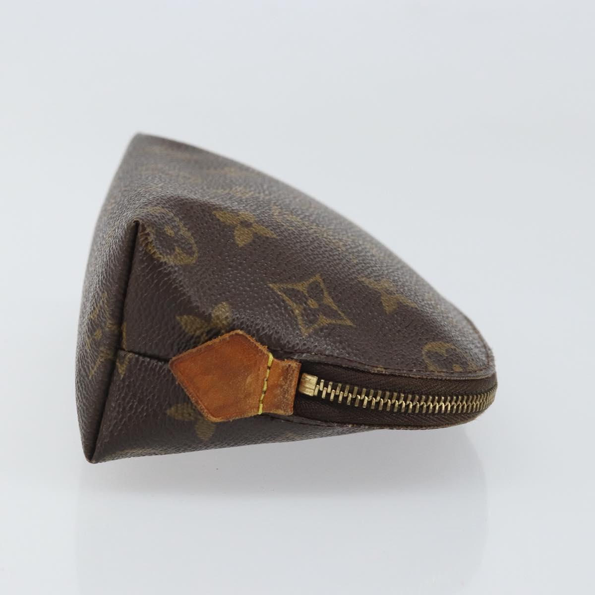 LOUIS VUITTON Monogram Pochette Cosmetic PM Pouch M43998 LV Auth 169125