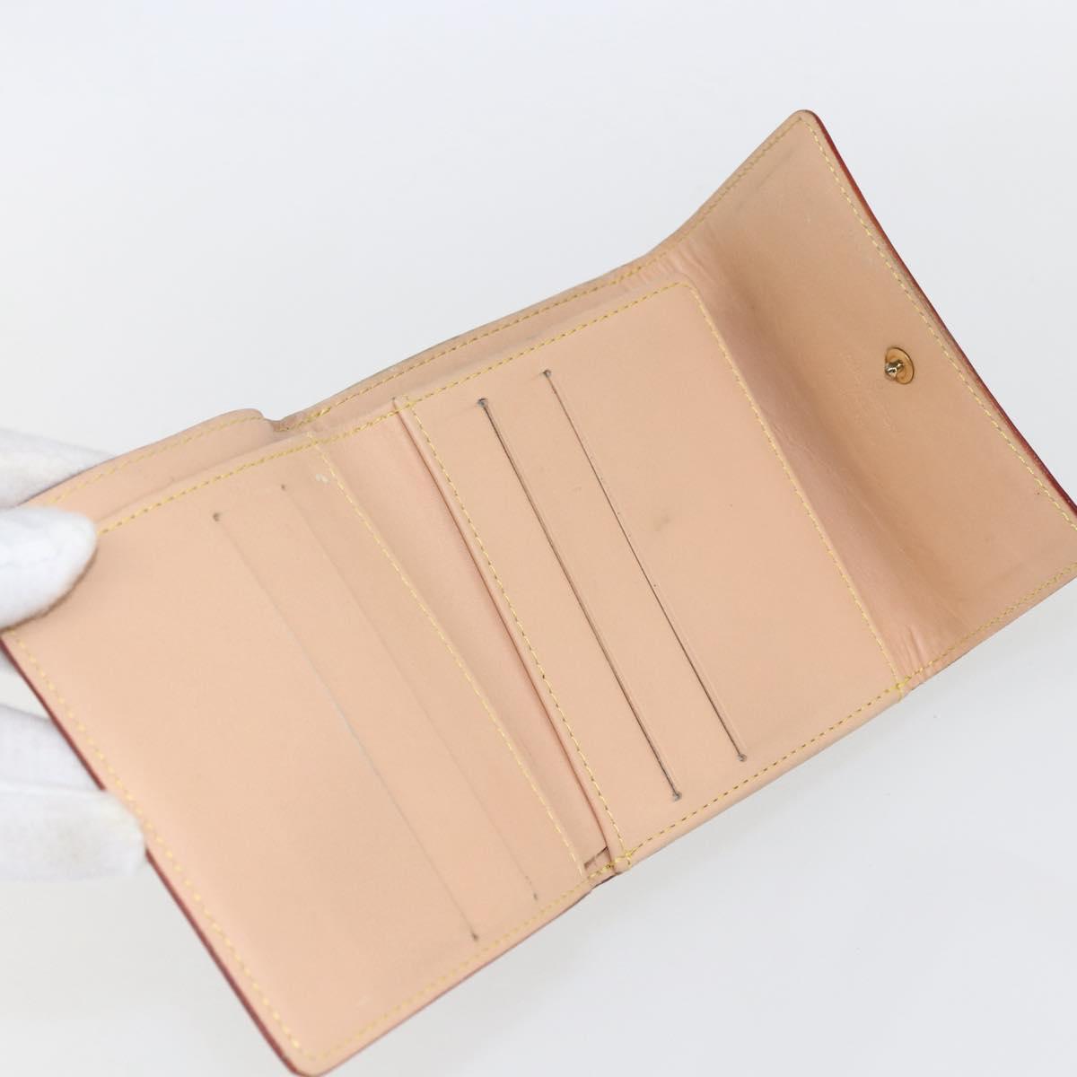 LOUIS VUITTON Multicolor Porte Monnaie Billets Cartes Credit M92983 Auth 169127