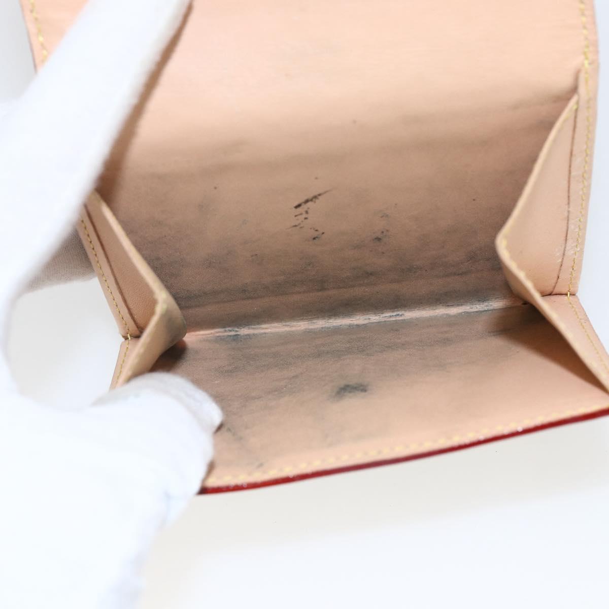 LOUIS VUITTON Multicolor Porte Monnaie Billets Cartes Credit M92983 Auth 169127