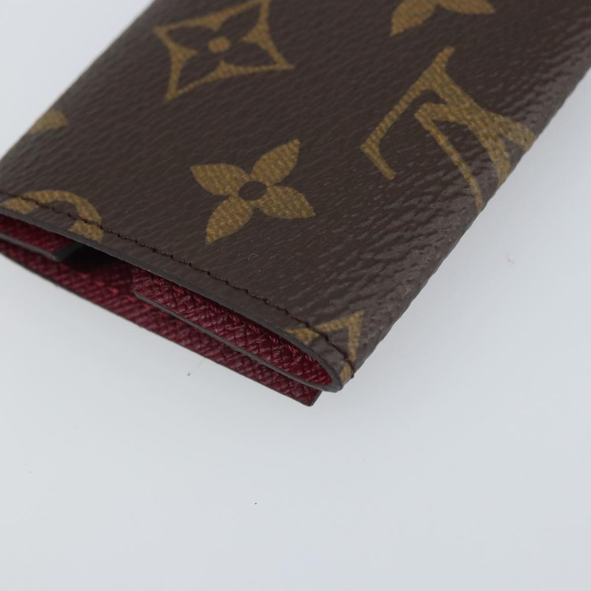 LOUIS VUITTON Monogram Etui Ektur Earphone Case M61476 LV Auth 169137