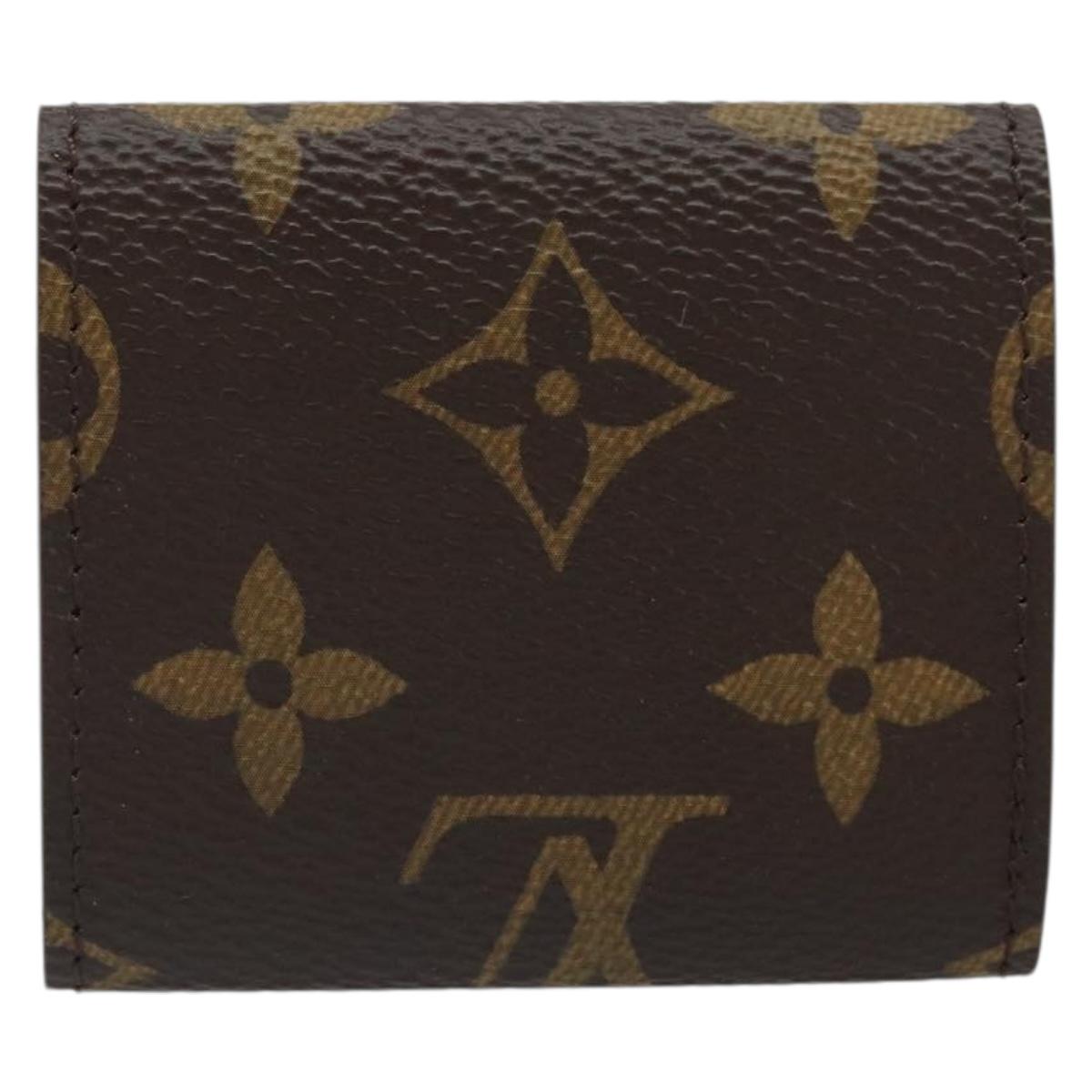 LOUIS VUITTON Monogram Etui Ektur Earphone Case M61476 LV Auth 169137