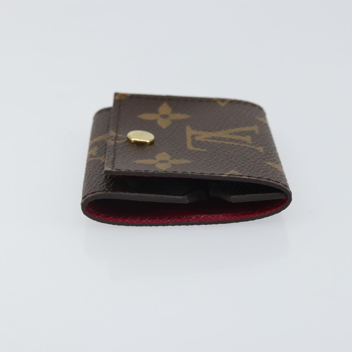 LOUIS VUITTON Monogram Etui Ektur Earphone Case M61476 LV Auth 169137