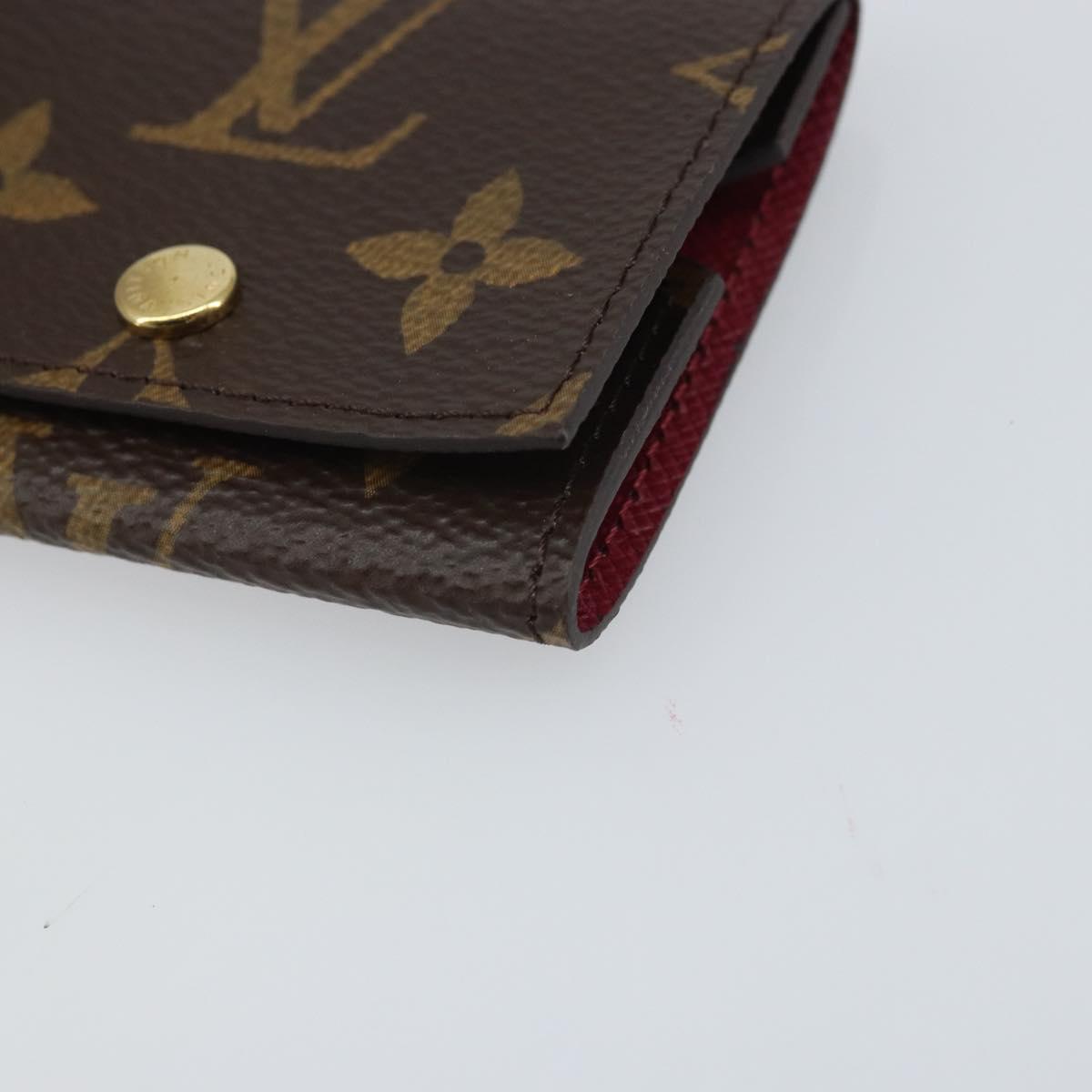 LOUIS VUITTON Monogram Etui Ektur Earphone Case M61476 LV Auth 169137