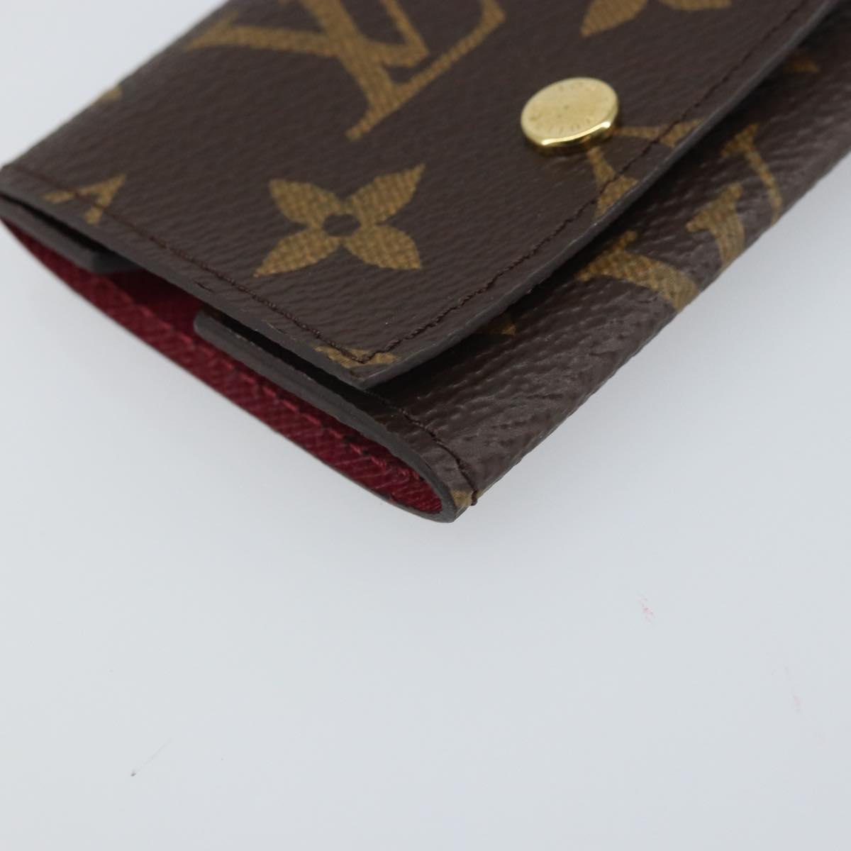 LOUIS VUITTON Monogram Etui Ektur Earphone Case M61476 LV Auth 169137