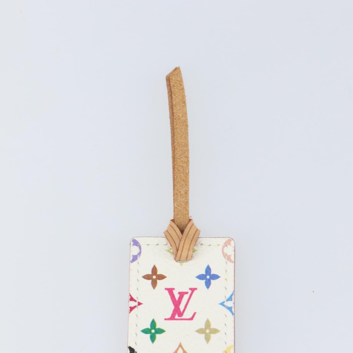 LOUIS VUITTON Monogram Multicolor Mark Page Kadu Bookmark M99196 Auth 169140V