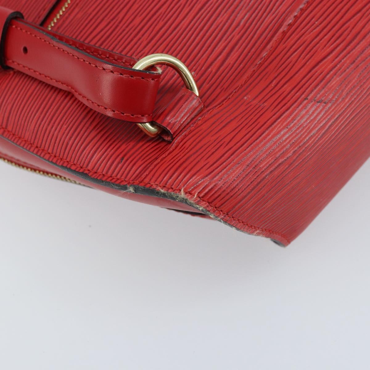 LOUIS VUITTON Epi Mabillon Backpack Castilian Red M52237 LV Auth 169192A