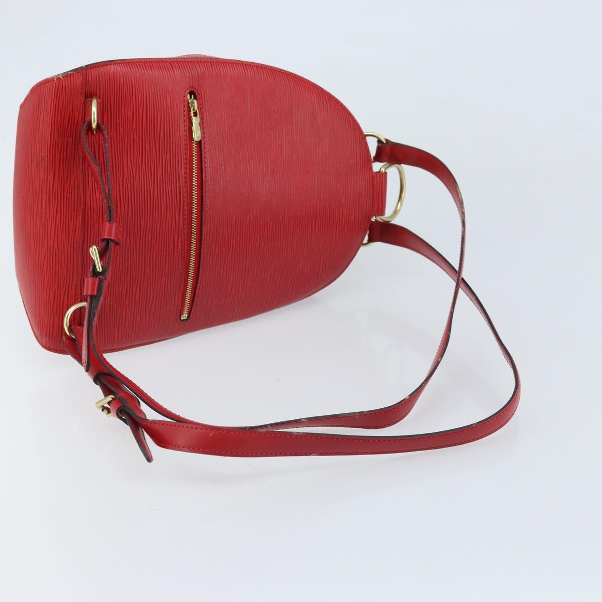 LOUIS VUITTON Epi Mabillon Backpack Castilian Red M52237 LV Auth 169192A