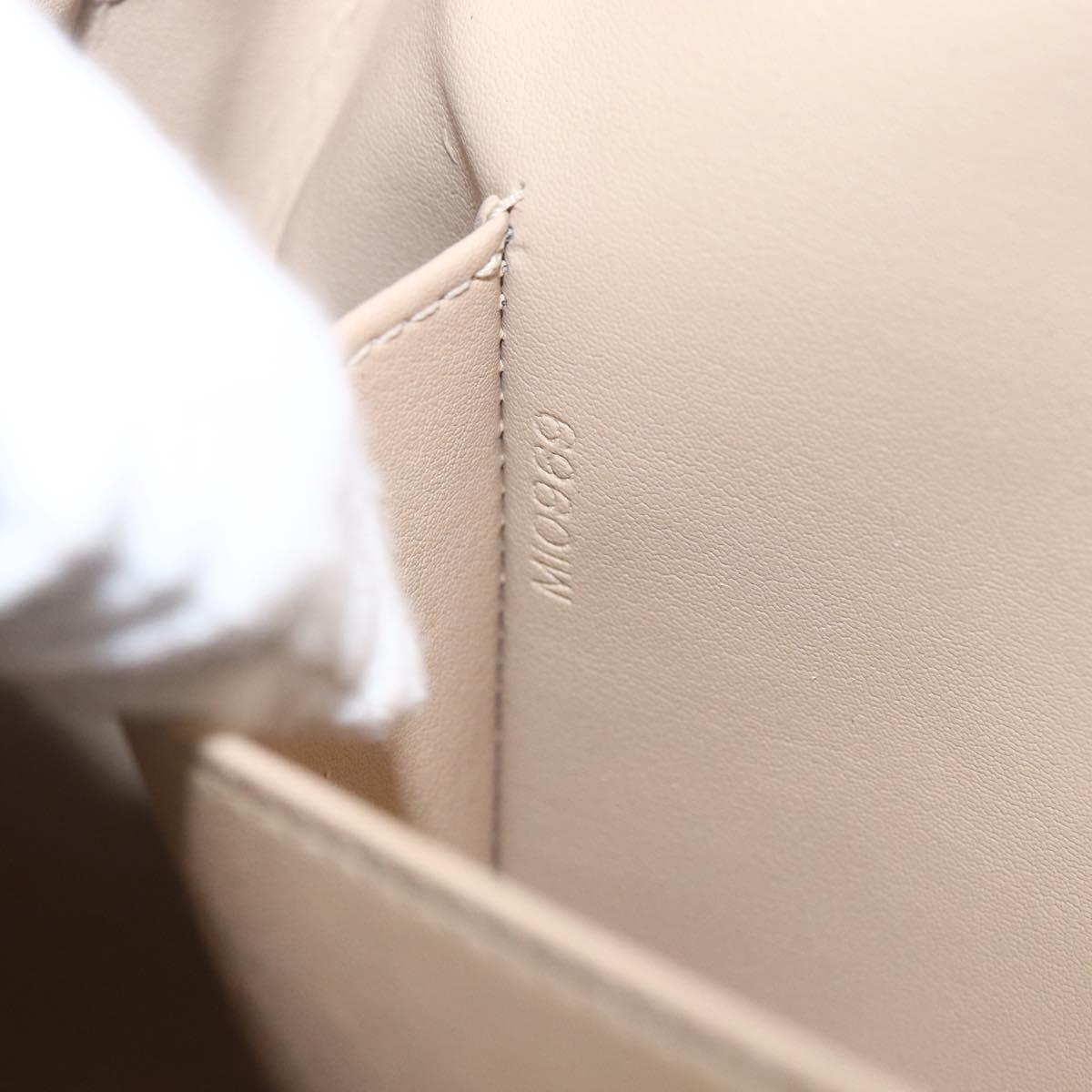 LOUIS VUITTON Monogram Vernis Thompson Street Bag Beige M91301 LV Auth 169212