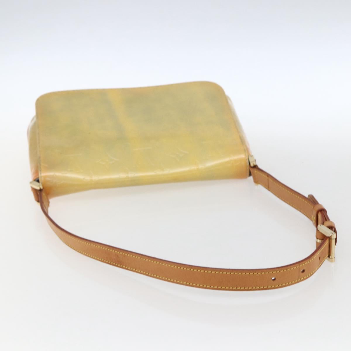 LOUIS VUITTON Monogram Vernis Thompson Street Bag Gris M91008 LV Auth 169214