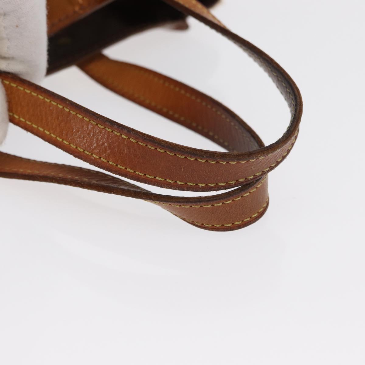 LOUIS VUITTON Monogram Vernis Reade PM Hand Bag Bronze M91146 LV Auth 169216