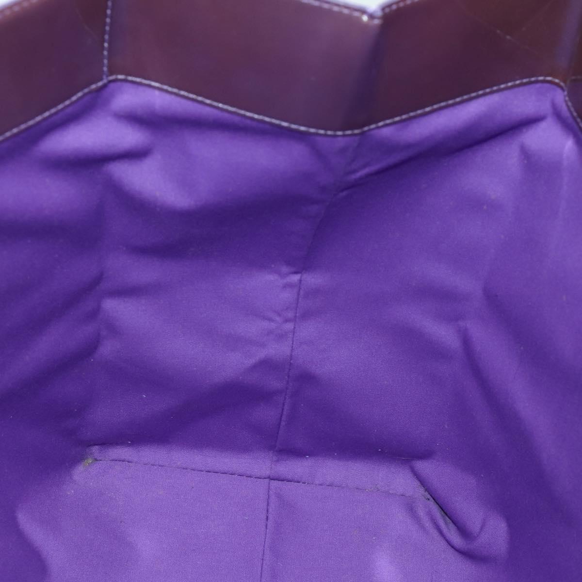 LOUIS VUITTON Monogram Vernis Reade GM Tote Bag Purple M91085 LV Auth 169236