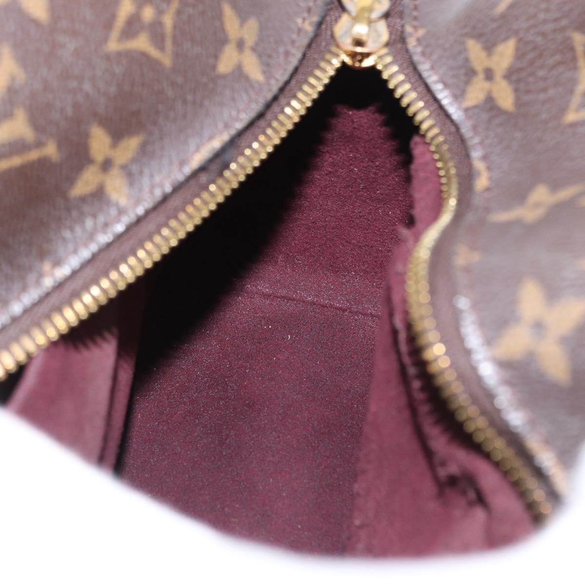 LOUIS VUITTON Monogram Male BB Hand Bag M41071 LV Auth 169243