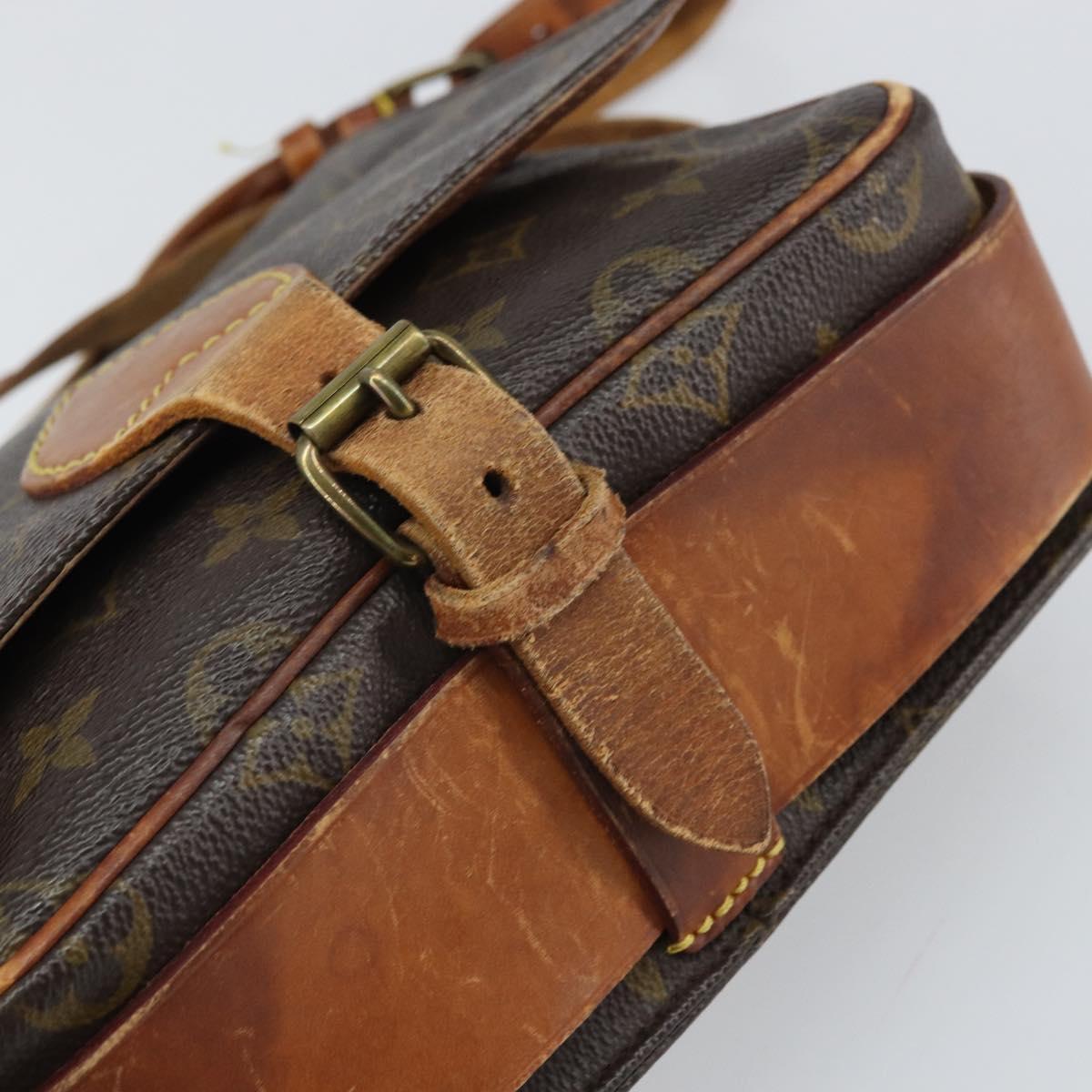 LOUIS VUITTON Monogram Cartouchiere MM Shoulder Bag M51253 LV Auth 169244