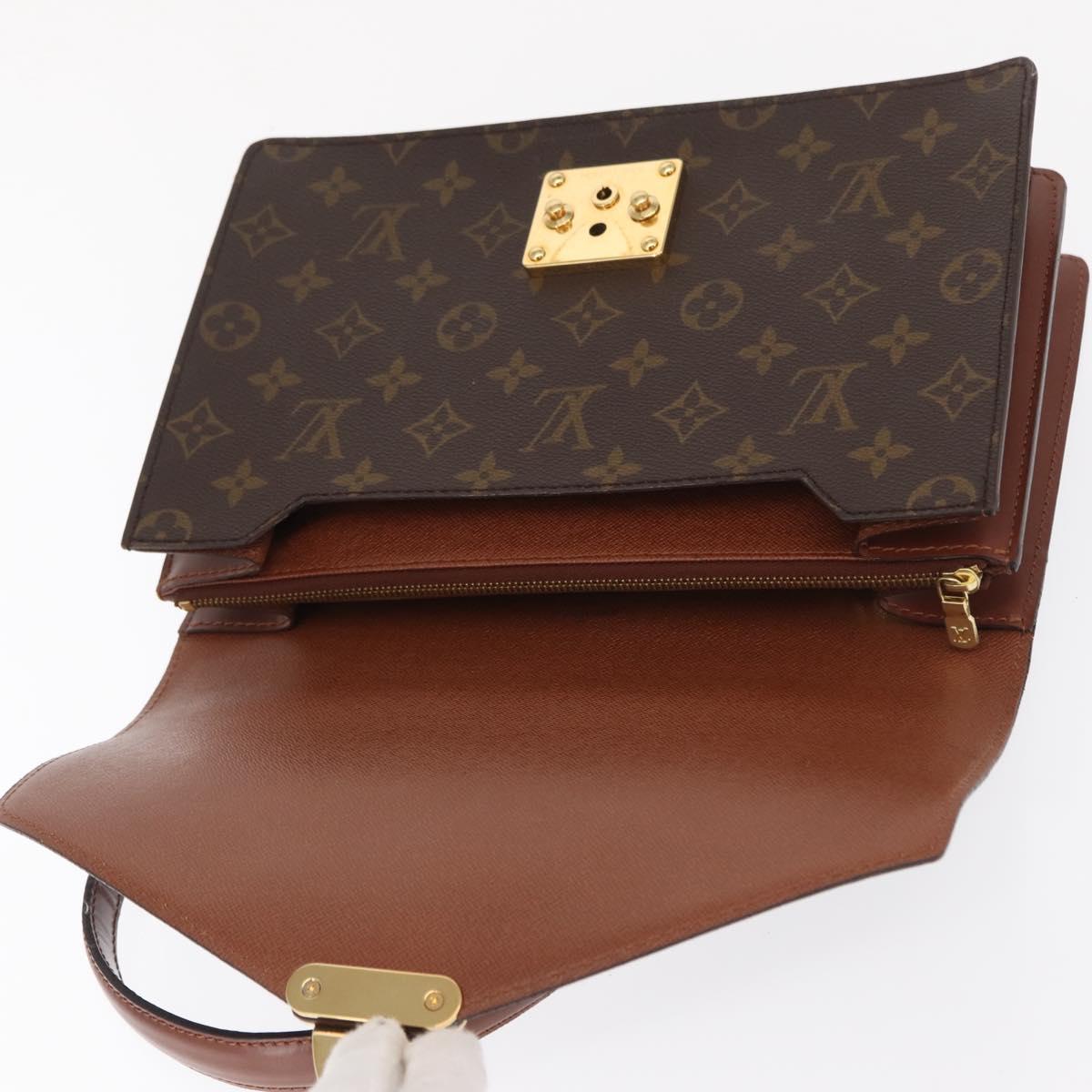 LOUIS VUITTON Monogram Concorde Hand Bag M51190 LV Auth 169249A