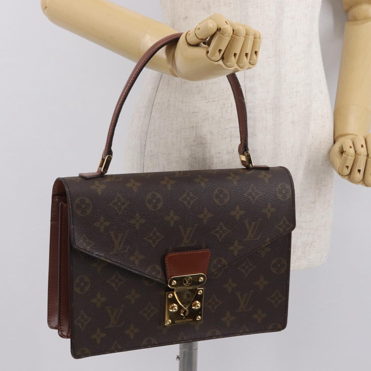 LOUIS VUITTON Monogram Concorde Hand Bag M51190 LV Auth 169249A