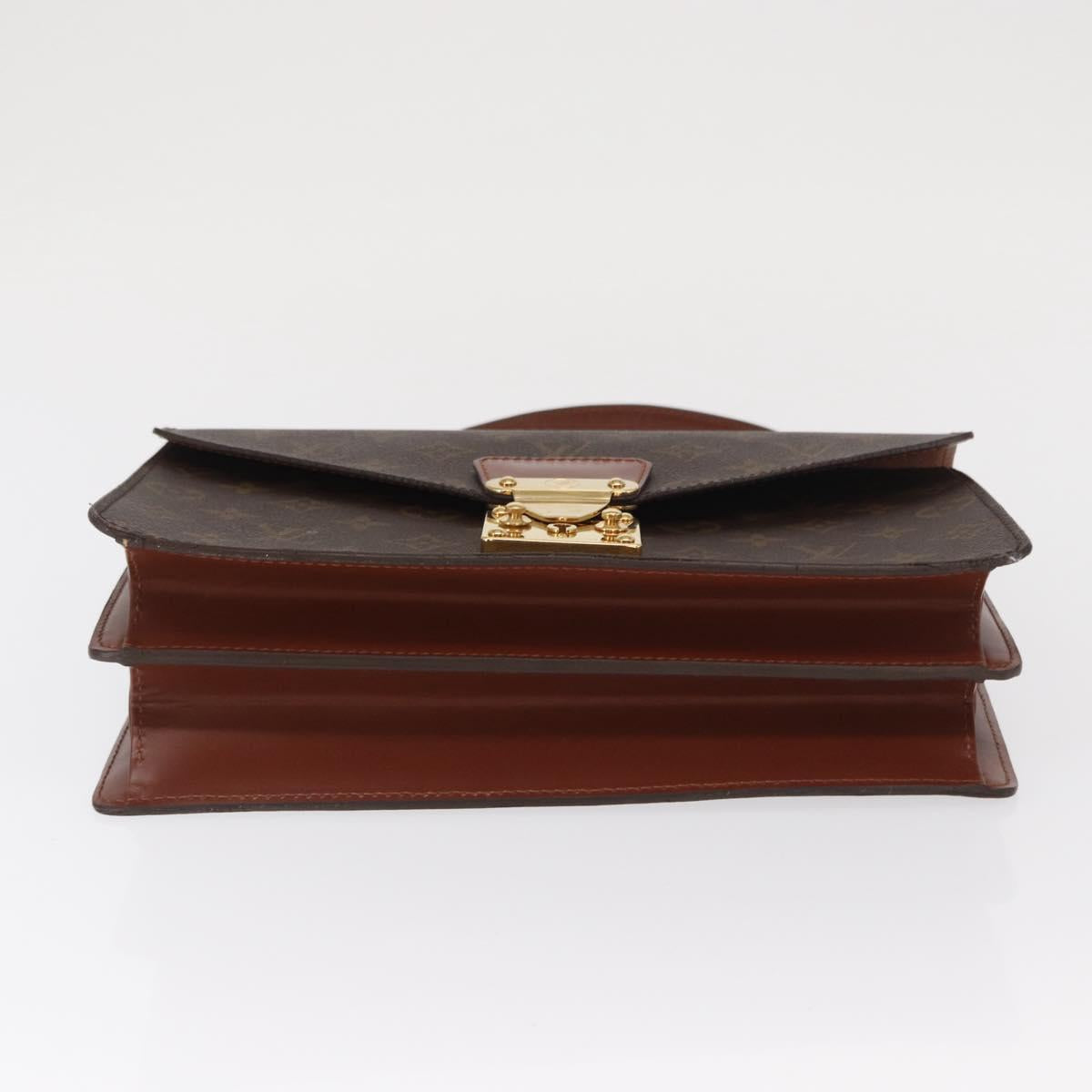 LOUIS VUITTON Monogram Concorde Hand Bag M51190 LV Auth 169249A