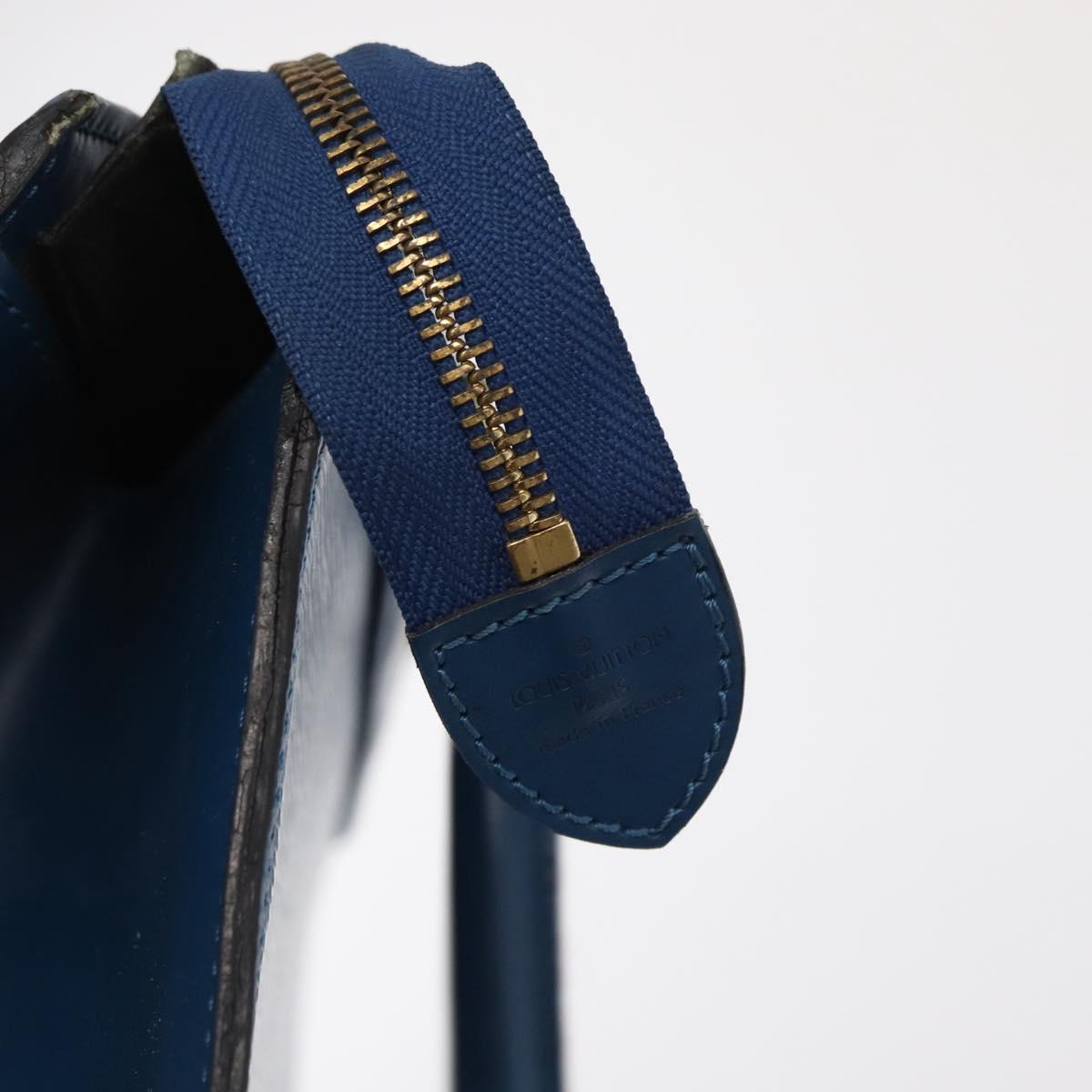 LOUIS VUITTON Epi Riviera Hand Bag Blue M48185 LV Auth 169256