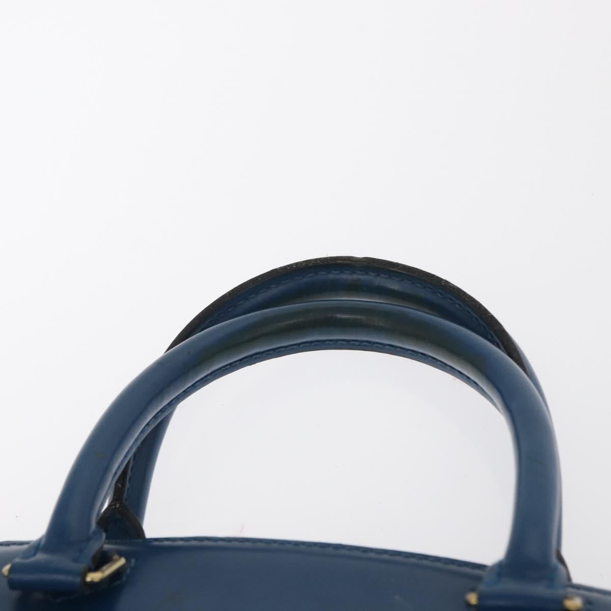 LOUIS VUITTON Epi Riviera Hand Bag Blue M48185 LV Auth 169256