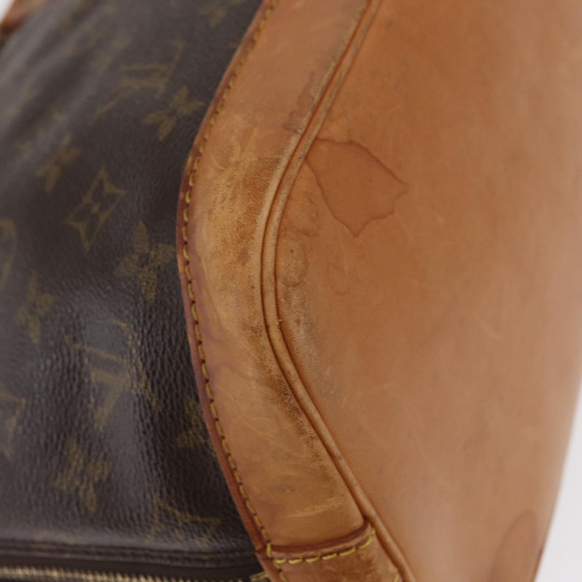 LOUIS VUITTON Monogram Alma Hand Bag M51130 LV Auth 169264