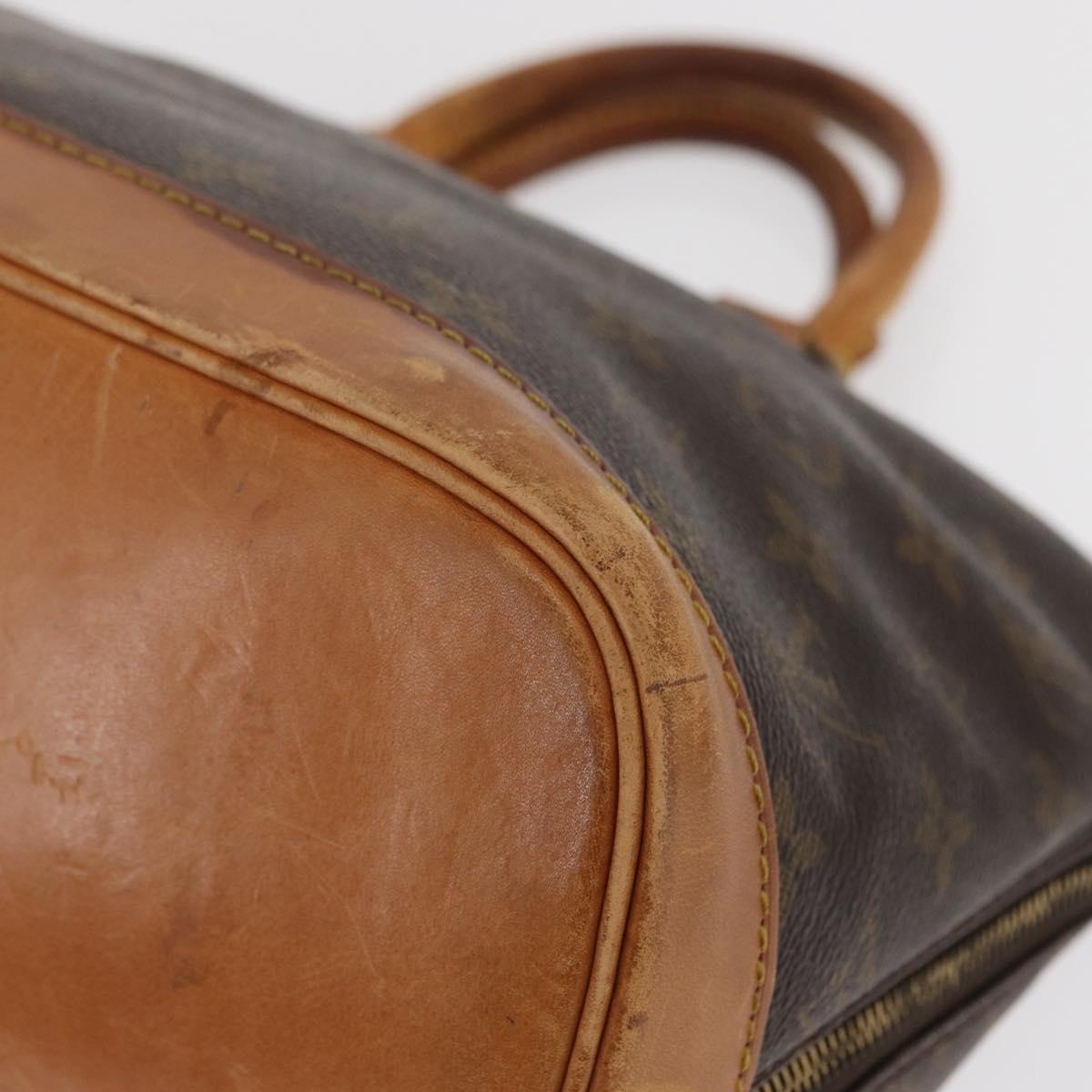 LOUIS VUITTON Monogram Alma Hand Bag M51130 LV Auth 169264