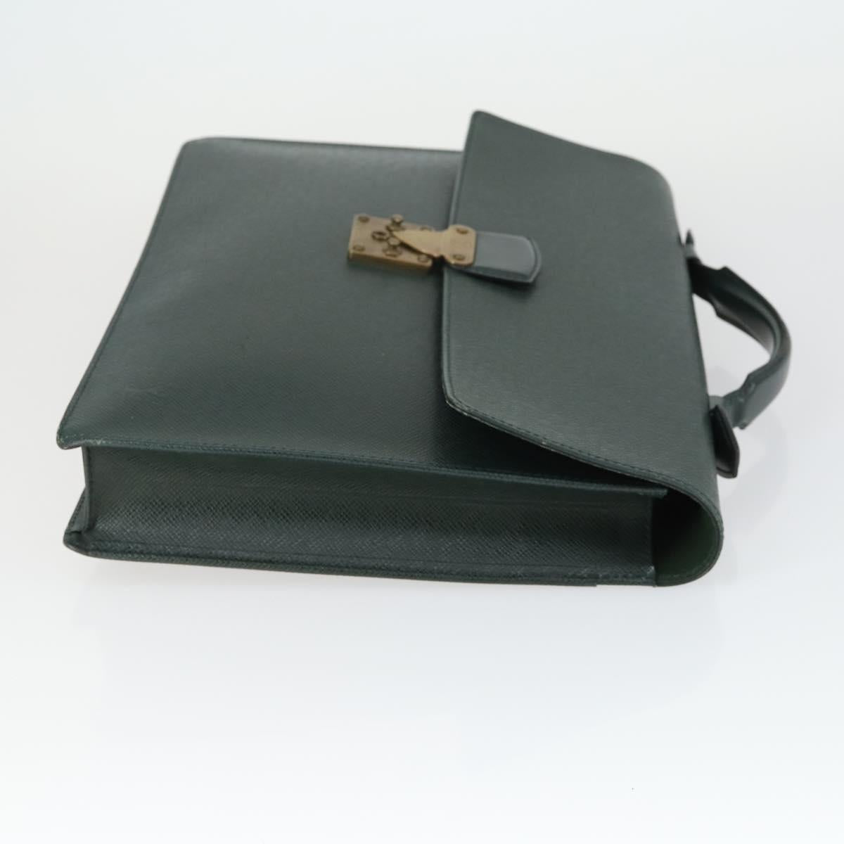 LOUIS VUITTON Taiga Serviette Kourad Business Bag Epicea T16786 LV Auth 169284