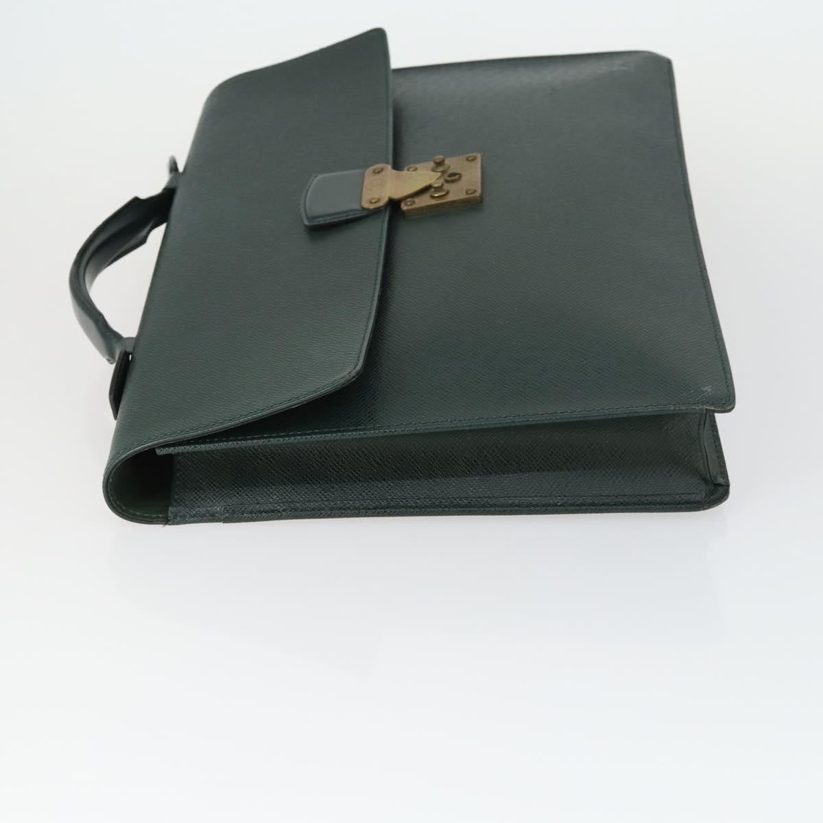 LOUIS VUITTON Taiga Serviette Kourad Business Bag Epicea T16786 LV Auth 169284