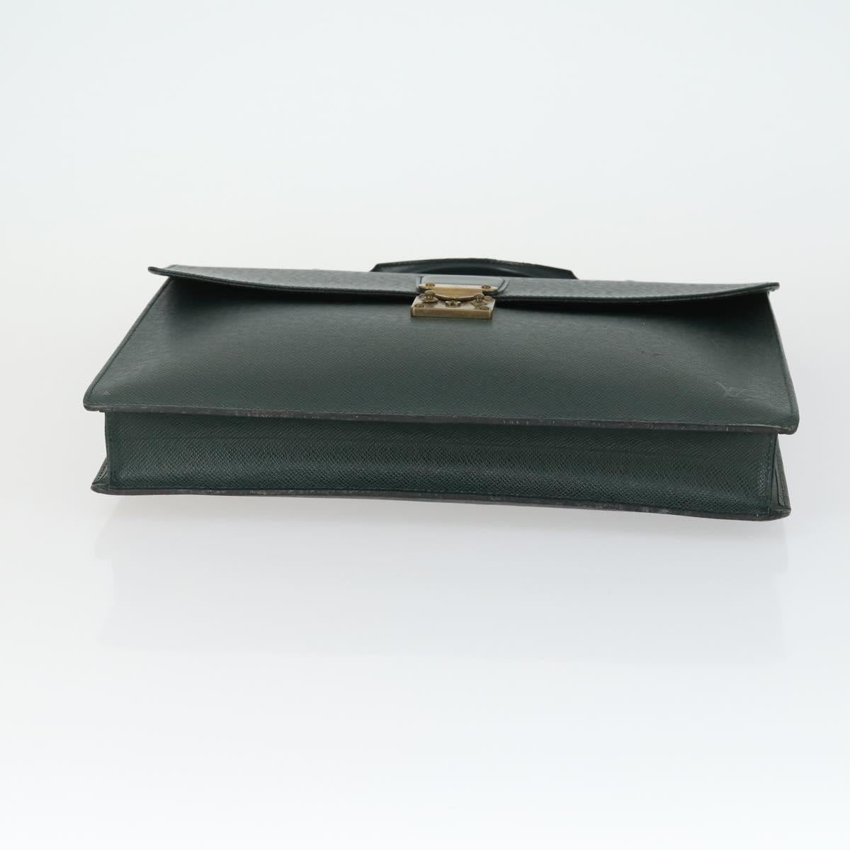 LOUIS VUITTON Taiga Serviette Kourad Business Bag Epicea T16786 LV Auth 169284