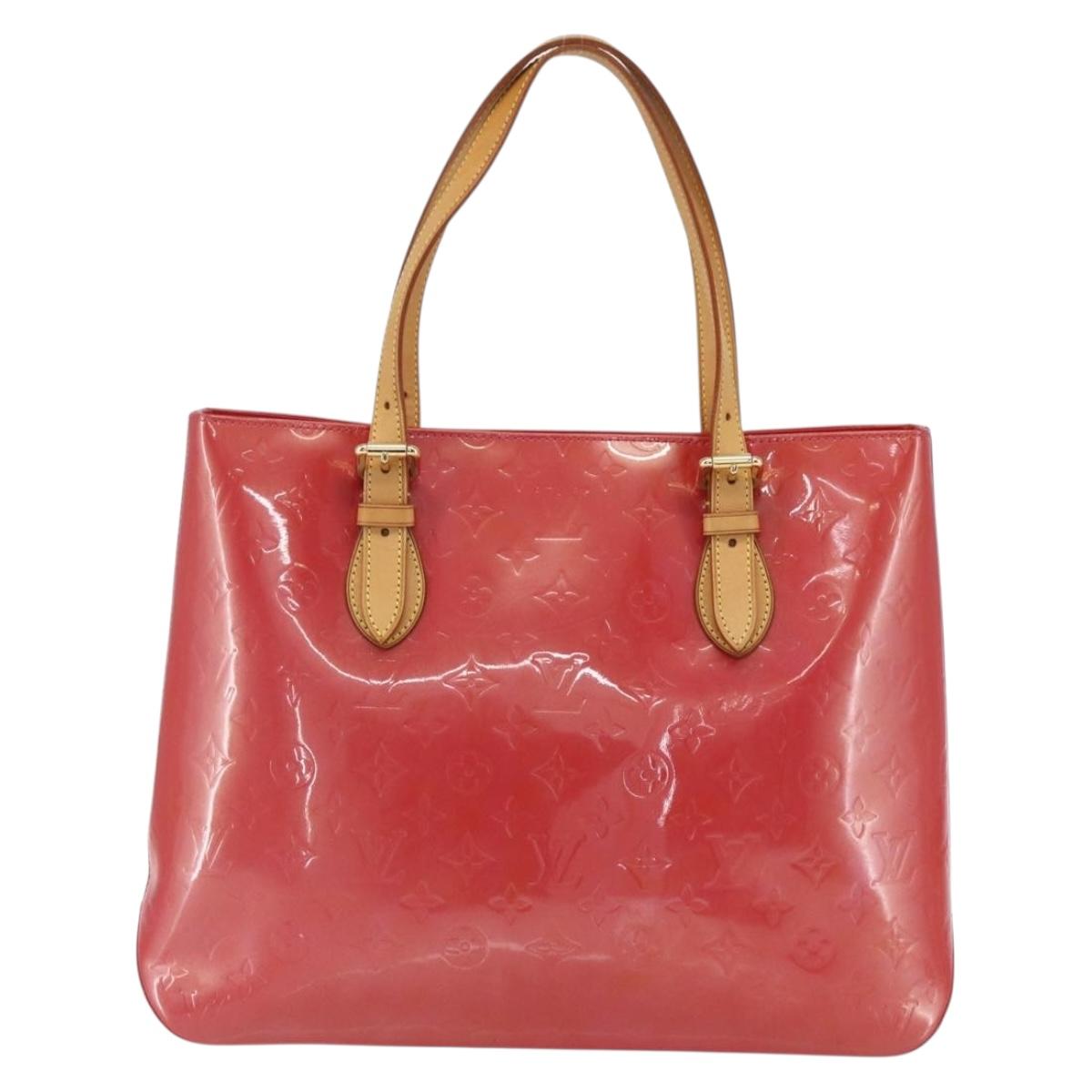 LOUIS VUITTON Vernis Brentwood Shoulder Bag Fran Boise M9151F LV Auth 169285