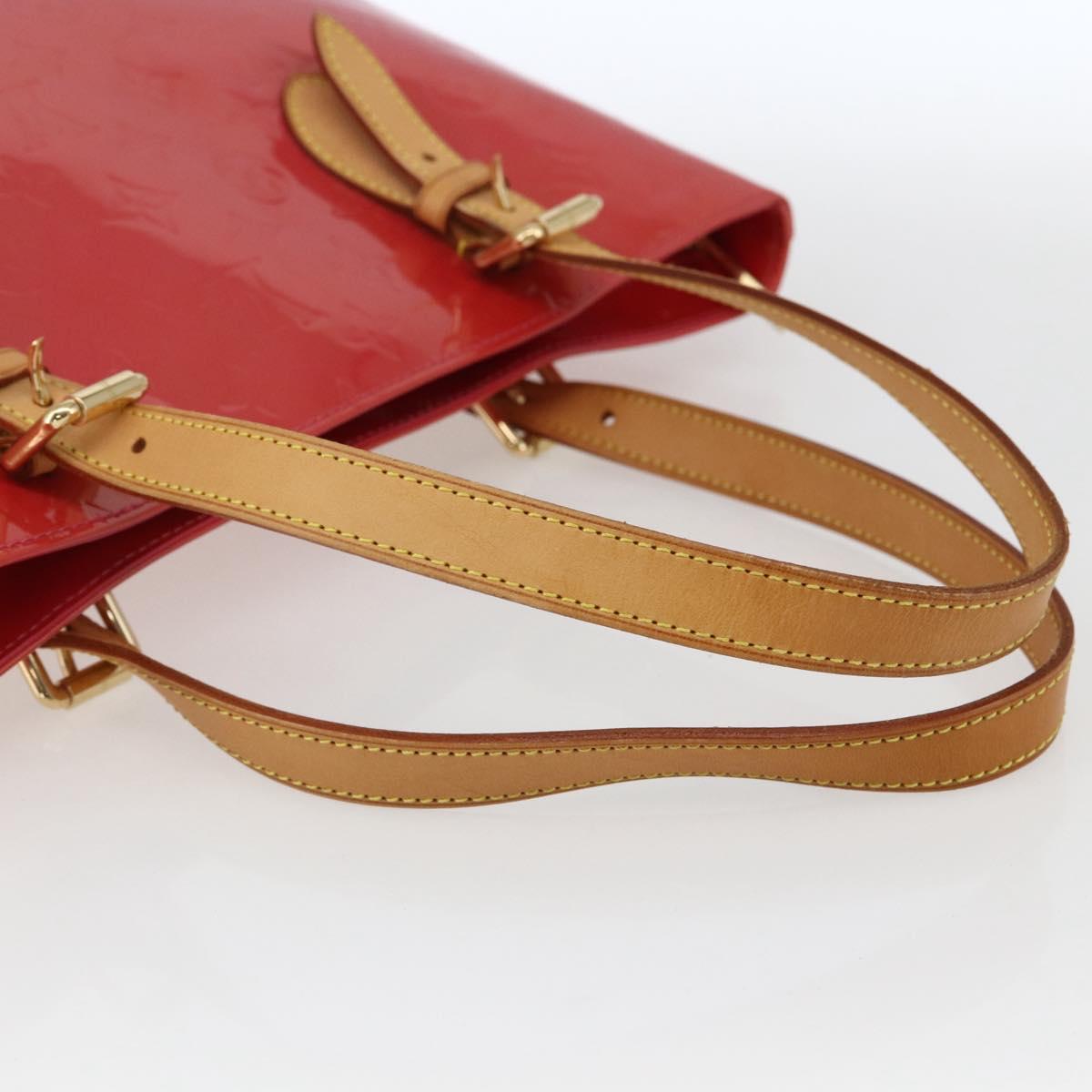 LOUIS VUITTON Vernis Brentwood Shoulder Bag Fran Boise M9151F LV Auth 169285