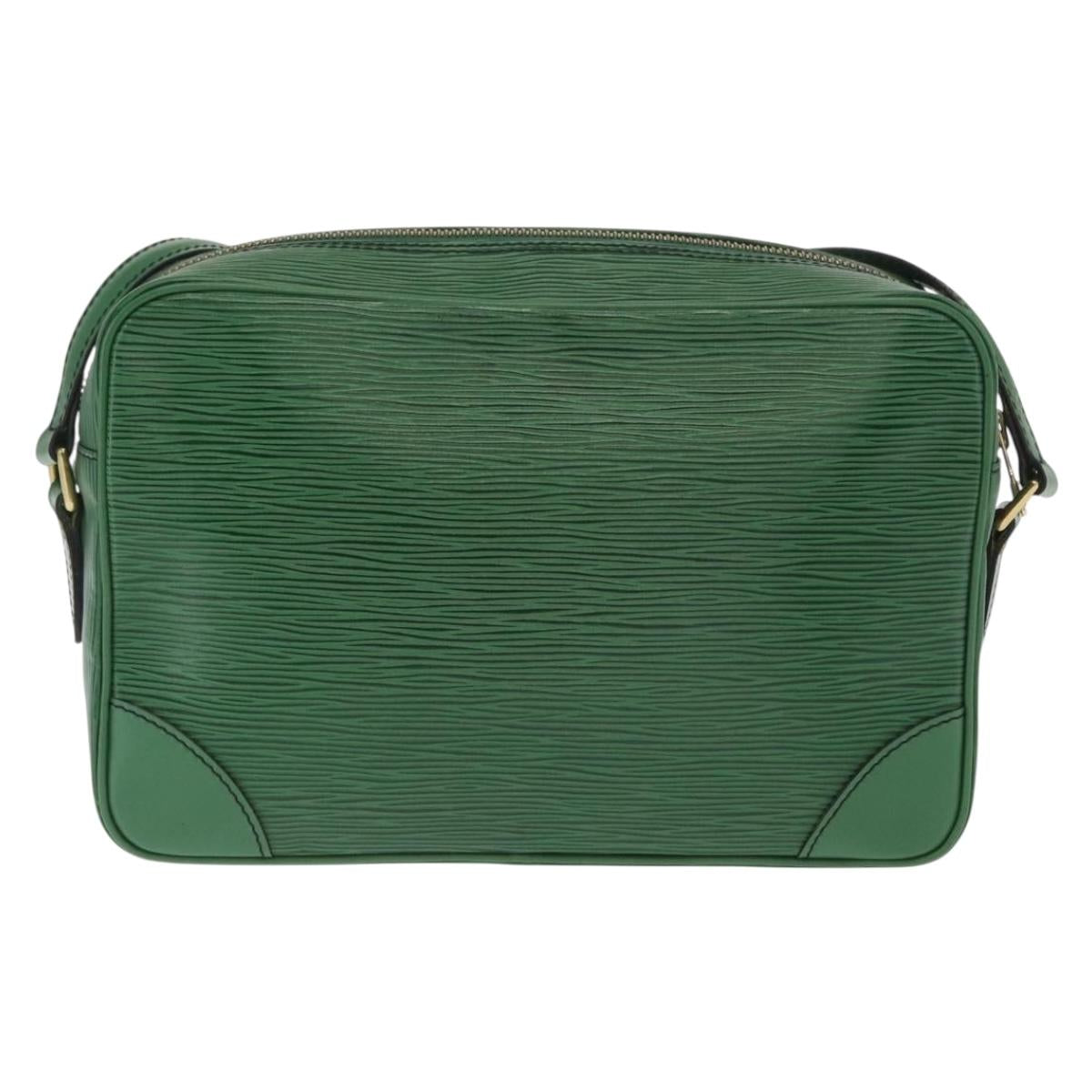 LOUIS VUITTON Epi Trocadero 27 Shoulder Bag Green M52314 LV Auth 169289