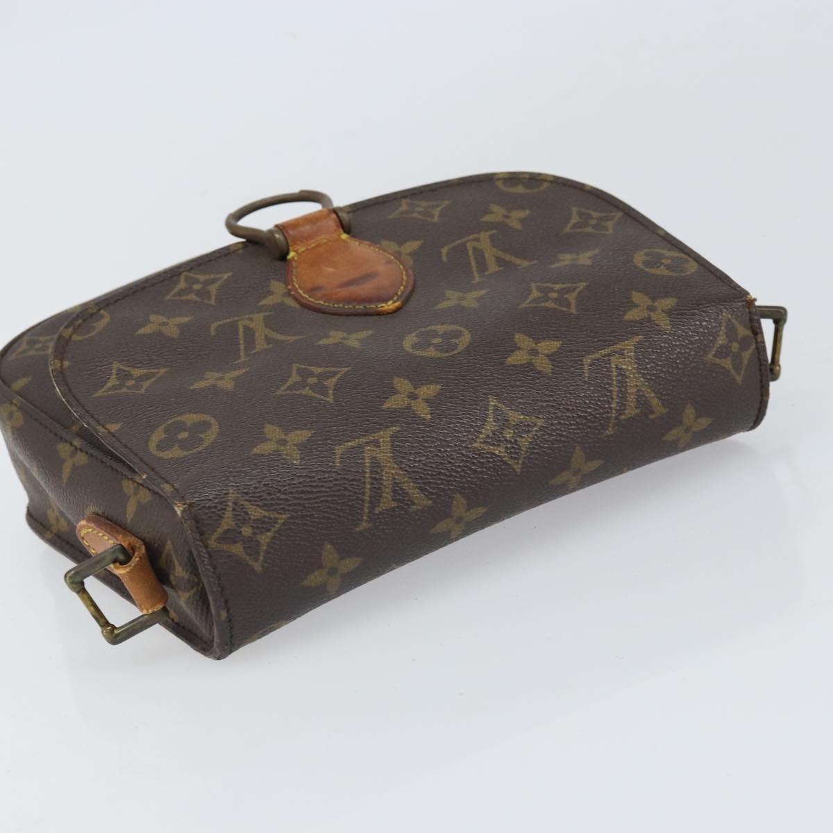 LOUIS VUITTON Monogram Saint Cloud MM Shoulder Bag M51243 LV Auth 169298