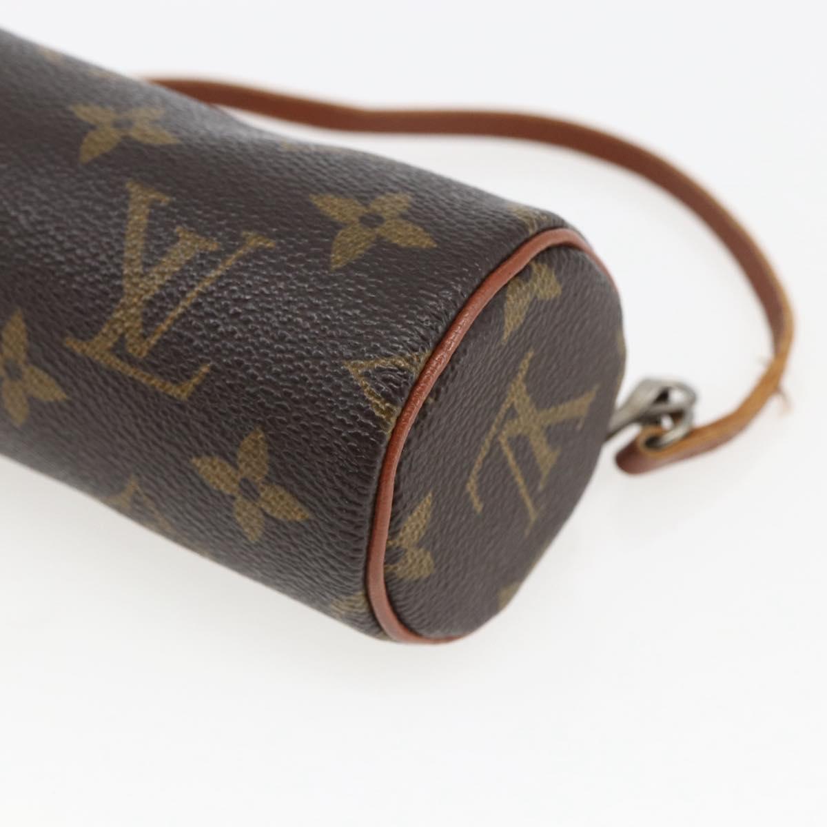 LOUIS VUITTON Monogram Papillon Pouch LV Auth 169308