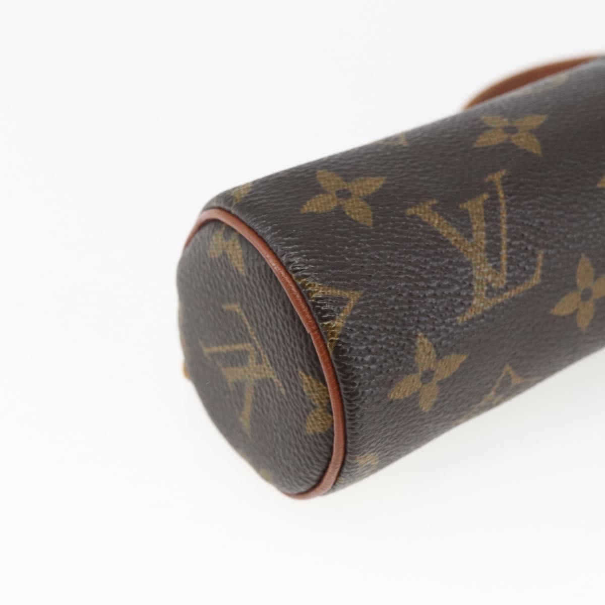 LOUIS VUITTON Monogram Papillon Pouch LV Auth 169308