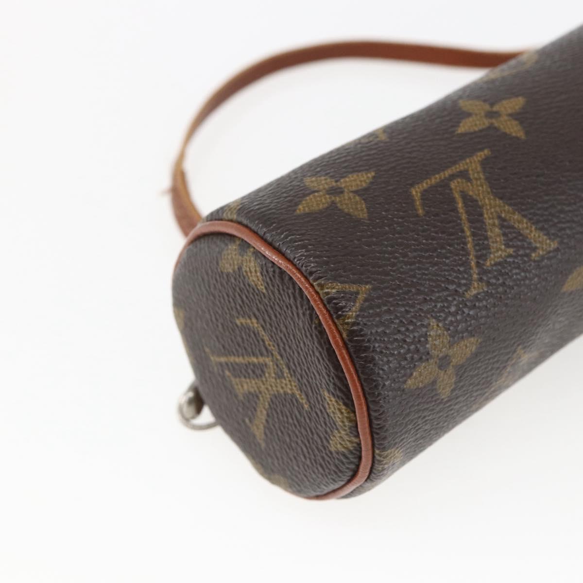 LOUIS VUITTON Monogram Papillon Pouch LV Auth 169308