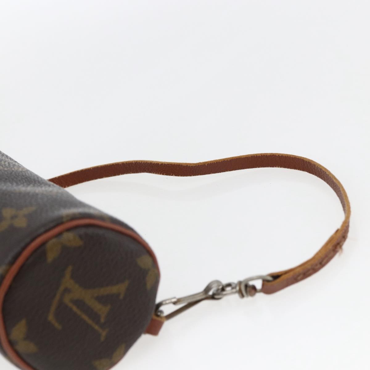 LOUIS VUITTON Monogram Papillon Pouch LV Auth 169308