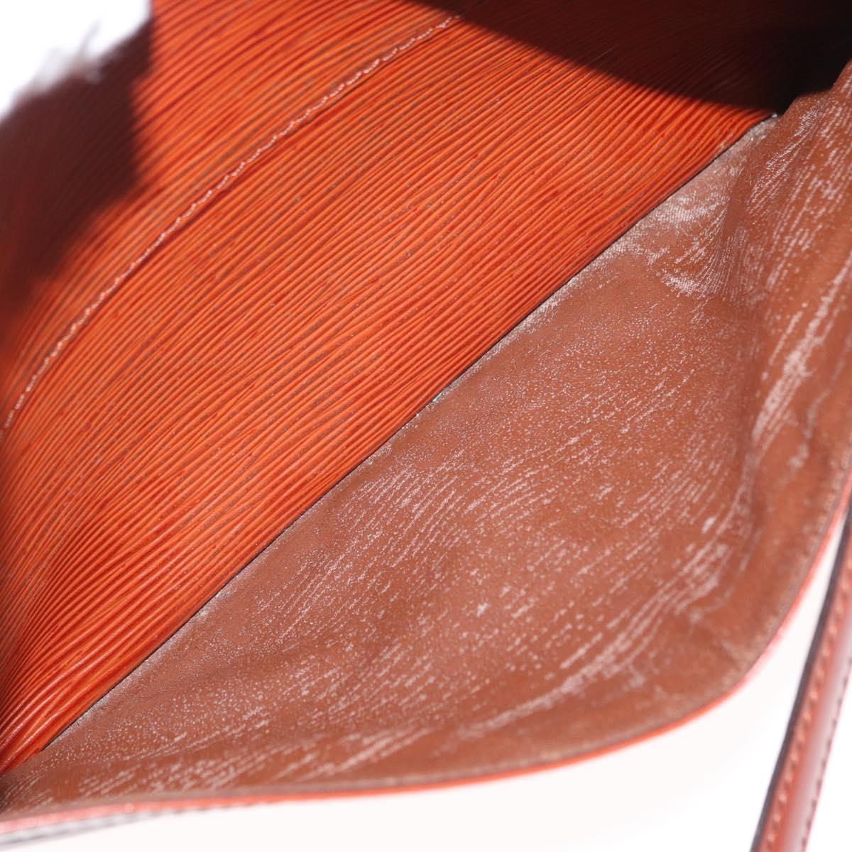 LOUIS VUITTON Epi Trocadero 27 Shoulder Bag Brown M52313 LV Auth 169313