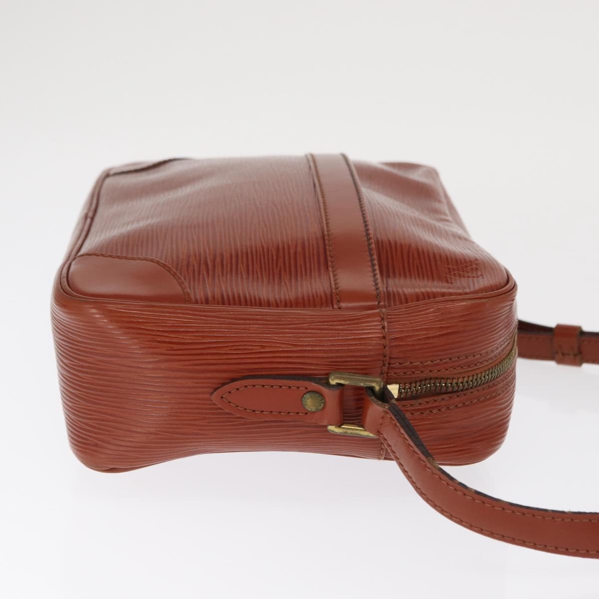 LOUIS VUITTON Epi Trocadero 27 Shoulder Bag Brown M52313 LV Auth 169313