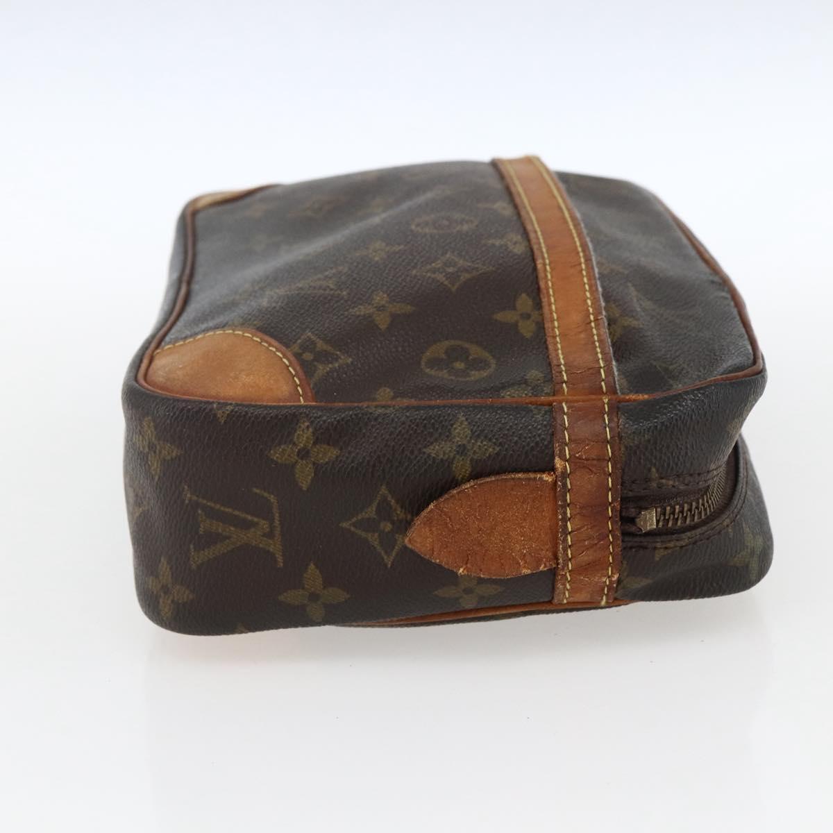 LOUIS VUITTON Monogram Compiegne 28 Clutch Bag M51845 LV Auth 169322