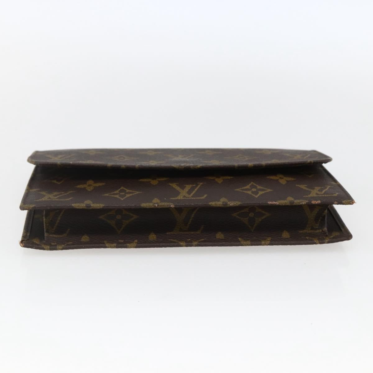 LOUIS VUITTON Monogram Pochette Rabat 23 Clutch Bag M51940 LV Auth 169323